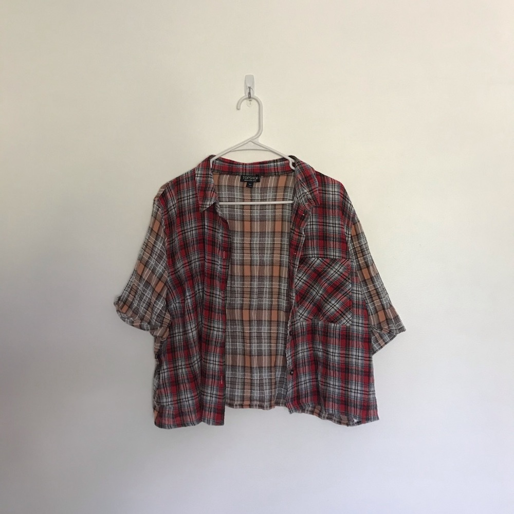 Crop flannel
